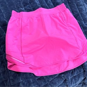 Lululemon hot pink pickleball/tennis skirt! Perfectly pink size 10